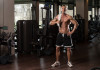 Mann im Fitnesscenter