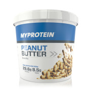 Eine Erdnussbutter "Kre-Alkalyn" vor weißem Hintergrund