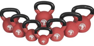 Kettlebells "Red Rubber" von Gorilla Sports in mehreren Größen