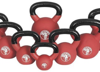 Kettlebells "Red Rubber" von Gorilla Sports in mehreren Größen