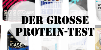 Teaserbild mit verschiedenen Verpackungen von Proteinen