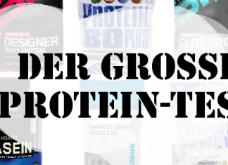 Teaserbild mit verschiedenen Verpackungen von Proteinen