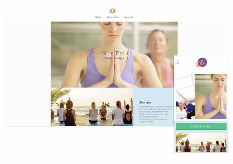 Fitness Blog Vorlage